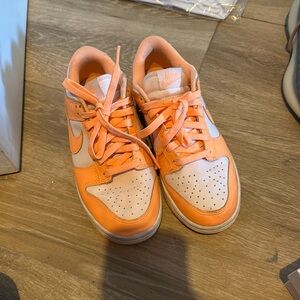 Nike, Dunk Low “Peach Cream” Sneakers